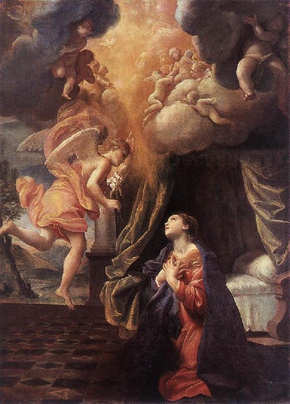 LANFRANCO, Giovanni The Annunciation y